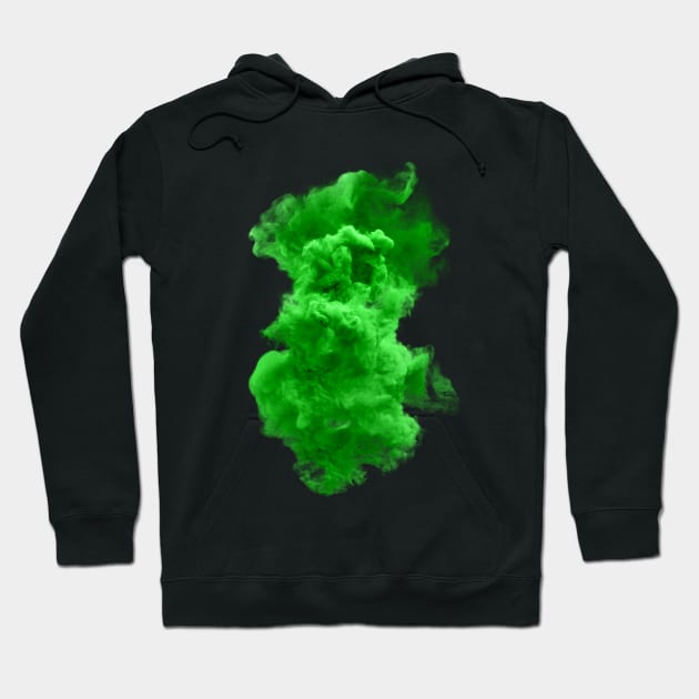 Green cloud Hoodie by PallKris